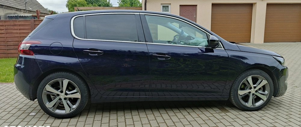 Peugeot 308 cena 42900 przebieg: 168000, rok produkcji 2015 z Mogilno małe 436